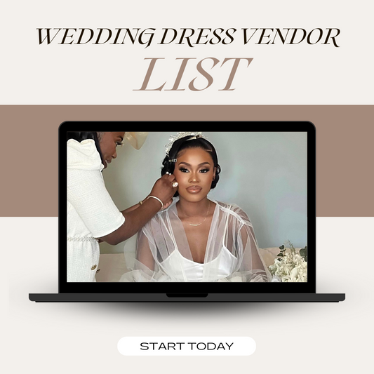 Bridal Dress Vendor list